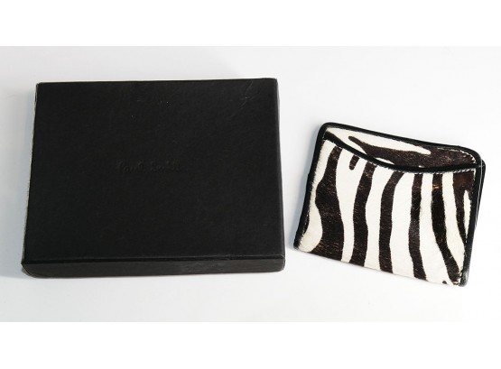 Paul Smith Leather Men's Zebra Wallet
