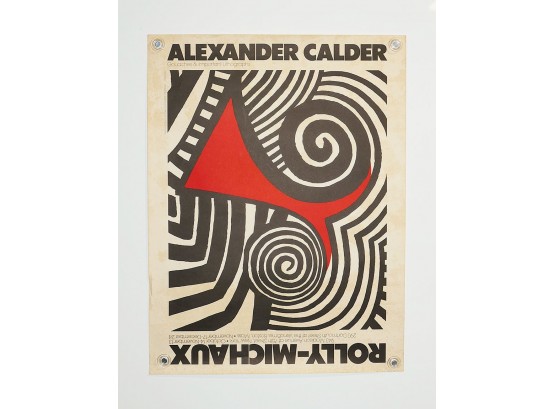 Alexander Calder Poster For Rolly-michaux Gallery