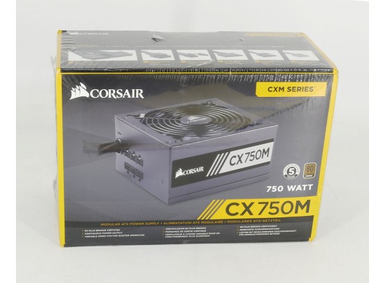 Corsair CX Series 750 Watt Modular Computer Power Supply - New In Box ($105)