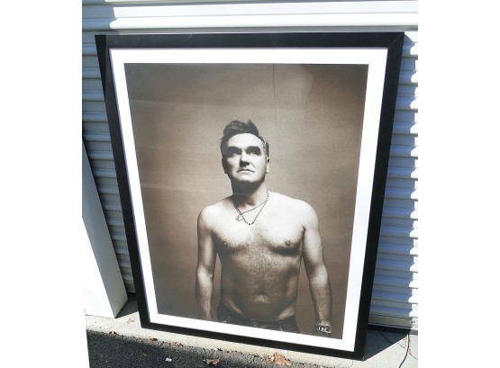 Large Morrissey (The Smiths) B&W Photo Print - Professionally Framed
