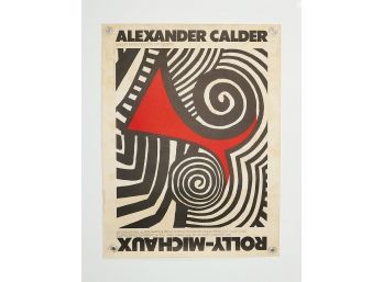 Alexander Calder Poster For Rolly-michaux Gallery