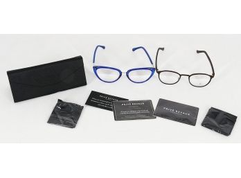 2 Different Pairs Of Prive Revaux Blue Light Blocking Readers Eyeglasses
