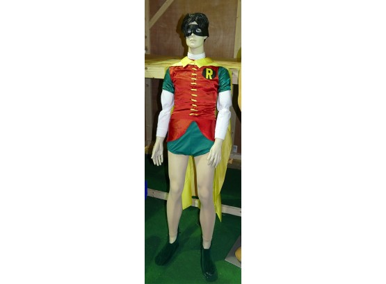 Life Size Robin Decorated Mannequin Display - Halloween