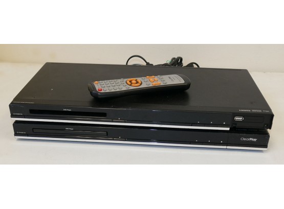 Pair Of Anccor Clearplay HD Upconvert DVD Players - Used To Edit Out Offensive Content From Regular DVD's