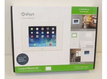 IPort Control Mount For Apple IPad Air (model 70095) - In White - Home Automation - New In Box ($350)