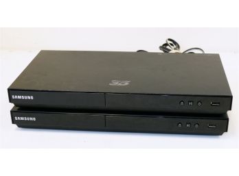 Lot Of 2 - Samsung BD-E5900 3D Blu-ray Player With Wi-Fi