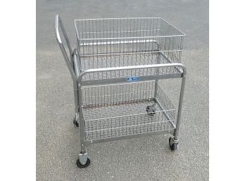 Gillis Steel And Wire Mesh Office/Mail Rolling Cart