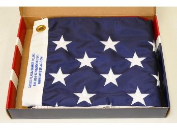 U.S. Outdoor Polyester Flag By Gates - 3Ft X 5Ft - All Weather - New In Box