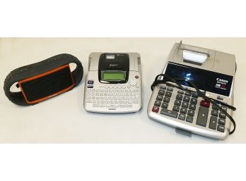 Electronics: Ecoxgear Waterproof Bluetooth Speaker, Brother Labeler, Canon Calculator