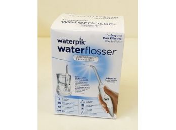 Waterpik Aquarius Professional Water Flosser - In White - New In Factory Sealed Box