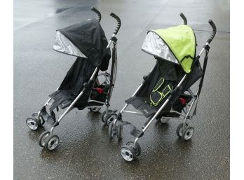 Pair Of Summer Infant 3D Strollers - Folding, Lightweight