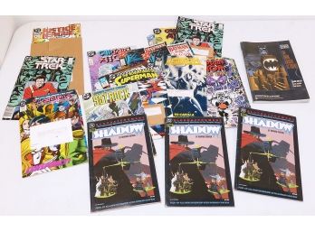 Lot Of 20 - 1980's Comics & Superhero Books