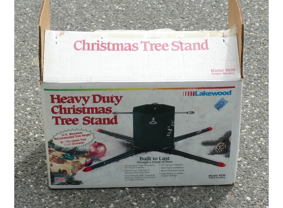 Heavy Duty Steel And Enamel Christmas Tree Stand/Base