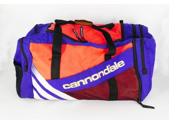 Vintage 1980s-1990s Cannondale Bicycles Duffel Bag - Great Colors