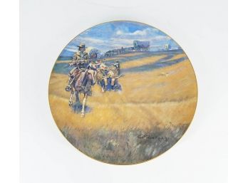 Vintage Charles M. Russell Limited Edition Collector Plate - By Franciscan