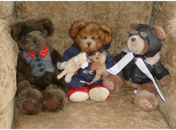 3 Different Teddy Bears