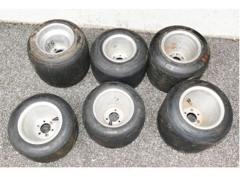 6 Different Go-Kart Tires & Rims - AS-IS