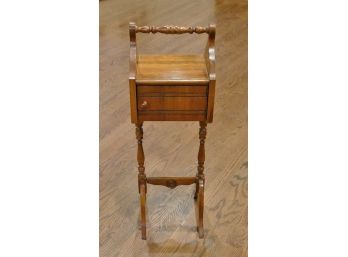 Vintage Wooden Sewing Stand