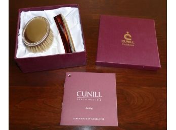 Cunill Pearls Sterling Silver Brush & Comb - Unused In Box (Cost $220)