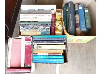 Book Lot #4 - Mostly Reference - Collecting Furniture, Silver, Furniture, Etc