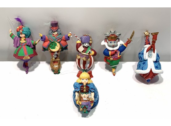 Alice In Wonderland Collection Of Ornaments