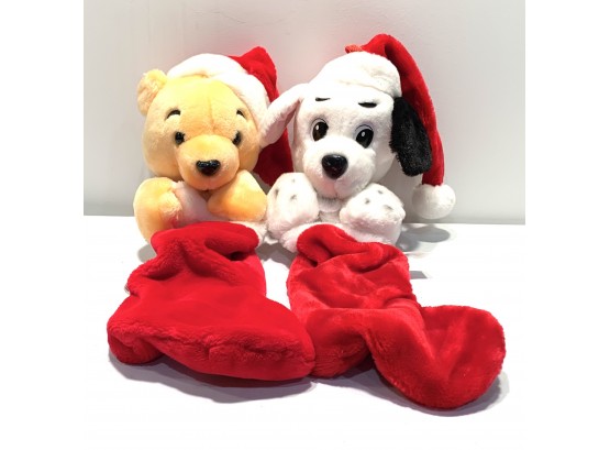 Snoopy And Winnie-the-Pooh Stockings