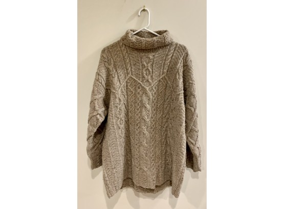 Laura Ashley Pure New Wool Sweater Wrap - Never Worn With Tags - XL
