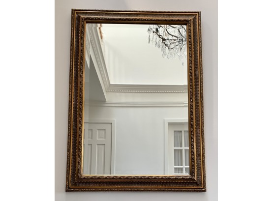 Beautiful Front Hall Beveled Mirror