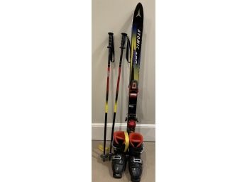 Set Of Skis, Boots And Poles - Lot 1