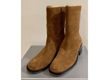 Pair Of Nine West Suede Boots - Size 8.5. In Box, Never Worn