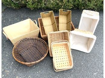 Lovely Collection Of Nine Baskets