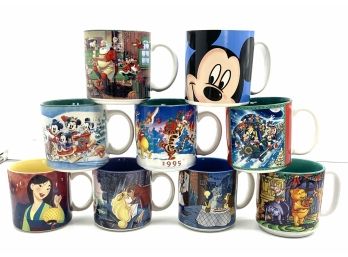 Collectible Disney Mugs - Set Of 9 - Lot 5