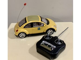 Remote Controlled Yellow Beetle