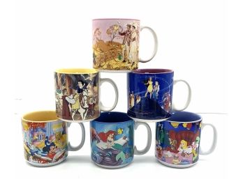 Collectible Disney Mugs - Set Of 6 - Lot 3