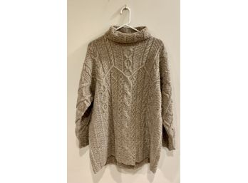 Laura Ashley Pure New Wool Sweater Wrap - Never Worn With Tags - XL