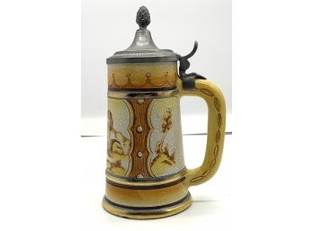 Beautiful Italian Beer Stein - Made In Italy 1977.  Numbered 79/3000