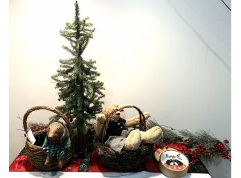 Woodland Themed Christmas Decor