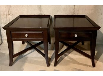 Set Of Two Broyhill End Tables