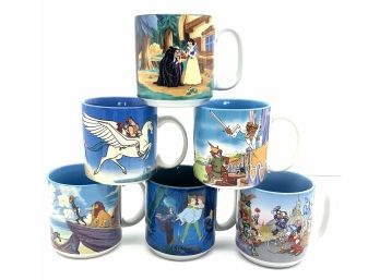 Collectible Disney Mugs - Set Of 6 - Lot 1