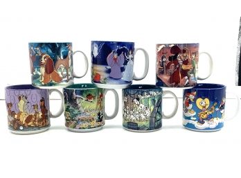 Collectible Disney Mugs - Set Of 7 - Lot 4