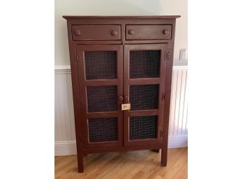 Perfect Size Pie Safe Cabinet