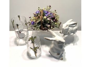 Beautiful Bunny Themed Spring Decorations