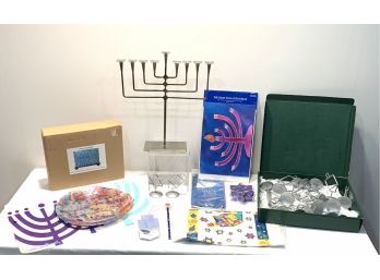 Hanukkah Menorah And Table Decor Collection