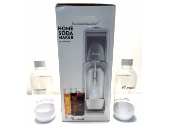 Fountain By Soda Stream And Two Bottles