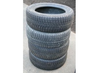Set Of 4 Snow Tires - Michelin X-Ice X13 - 205 55R16 94H - In Very Good Condition