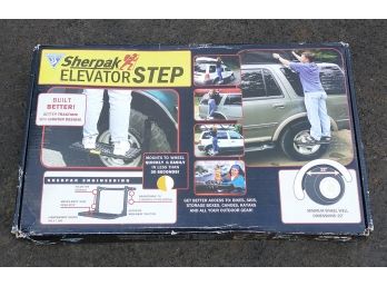 Sherpak Elevator Step - In Box - Turns A Car Tire Into A Step