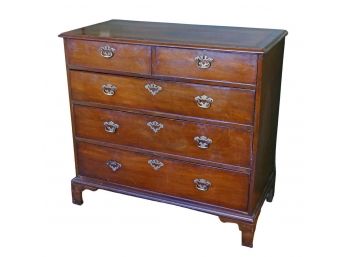 19th C. Chippendale Style Chest Of Drawers