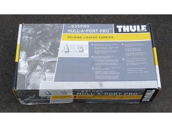 Thule 835PRO Hull-a-port Pro Kayak Rack - New In Sealed Box ($225 Cost)