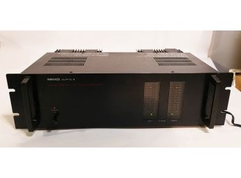 Nikko Alpha III Stereo Power Amplifier - 400W