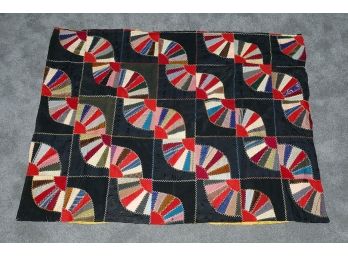 Handmade Vintage Serpentine Quilt